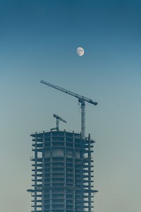 Free building construction image, public domain design CC0 photo.