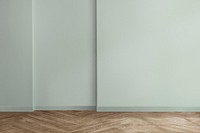 Minimal room wall mockup psd with natural light