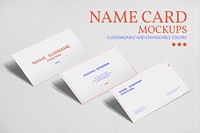 Minimal business card mockup psd