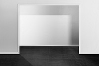 Minimal wall mockup psd