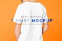 T-shirt mockup psd, kid's editable apparel design 