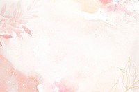 Aesthetic flower wallpaper background, beautiful remix from vintage public domain art