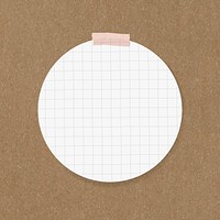 Goodnotes stickers psd grid circle note element
