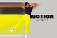 Speed motion PSD effect easy-to-use photoshop add on