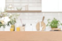 Kitchen product backdrop, interior background image