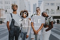 Urban photoshop preset filter effect PSD, lifestyle blogger & influencer overlay add on