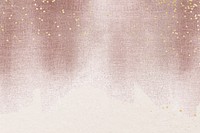 Aesthetic pink background, festive gold glitter holiday design