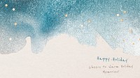 Happy holiday Facebook cover template, festive psd design