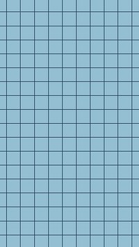 Grid pattern iPhone wallpaper, blue simple design