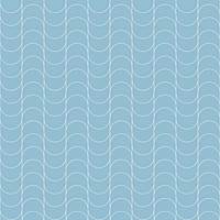 Seamless wave pattern background, blue abstract lines vector