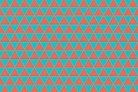 Triangle pattern background, abstract line in orange and blue