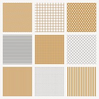 Simple/Abstract/Geometric pattern background, color design vector