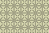 Square pattern background, green geometric design