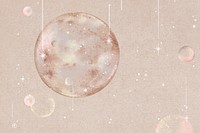 Pink moon background, simple illustration