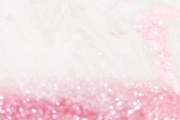 Pink glitter background, aesthetic marble texture vector