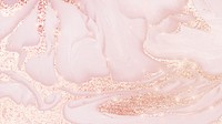 Luxury desktop wallpaper, feminine pink fluid texture design