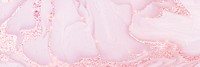 Pink banner background, aesthetic marble texture