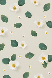 Floral pattern background, flower, botanical 