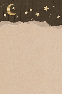 Ramadan ripped paper border background design