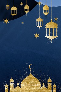 Ramadan masjid frame background design