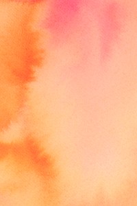 Gradient watercolor background, feminine orange design