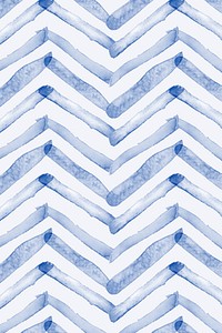 Aesthetic indigo blue watercolor background, gradient chevron design