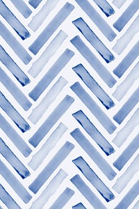 Aesthetic indigo blue watercolor background, gradient chevron design