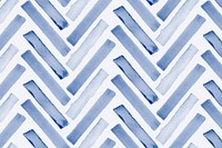 Aesthetic indigo blue watercolor background, gradient chevron design vector