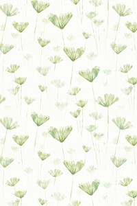 Leaf background, watercolor green graphic