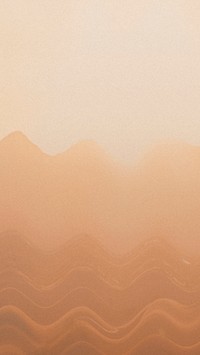 Desert phone wallpaper, landscape design