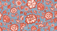 Decorative floral pattern HD wallpaper, traditional flower background