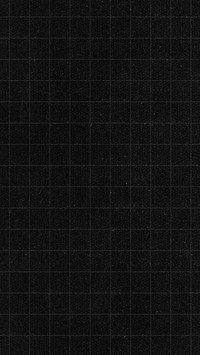 Black grid mobile wallpaper, simple dark background