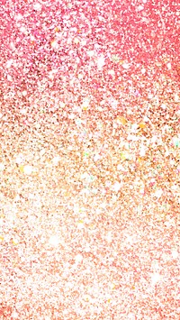 Golden pink glitter phone wallpaper, shimmery background