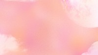 Pastel pink desktop wallpaper, dreamy sky background