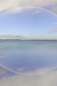 Aesthetic lake background, water & nature 