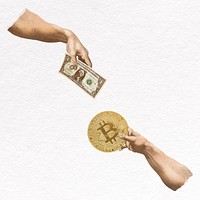 Exchanging dollar and bitcoin