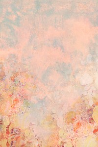 Pink floral wall textured background