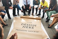 Business people planning a strategy