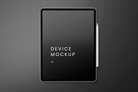 Digital tablet screen mockup design