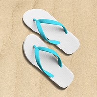 Summer white flip-flop shoes women&rsquo;s apparel