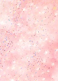 Soft pink sparkles confetti background invitation card