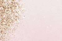Pink and gold glittery pattern background