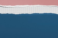 Torn paper collage background illustration