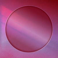 Round frame on abstract background vector