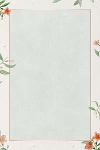 Pink frame with Chinese azalea pattern background illustration