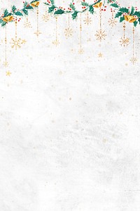Blank festive Christmas frame design