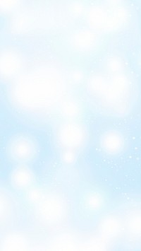 Snowflakes patterned mobile phone wallpaper