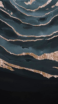 Abstract iPhone wallpaper, dark fluid marble background