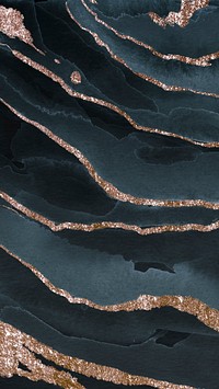 Dark iPhone wallpaper, abstract fluid marble background