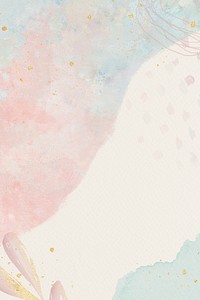 Pastel Neo Memphis social background illustration